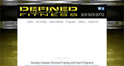 Desktop Screenshot of definedfitnesswr.com